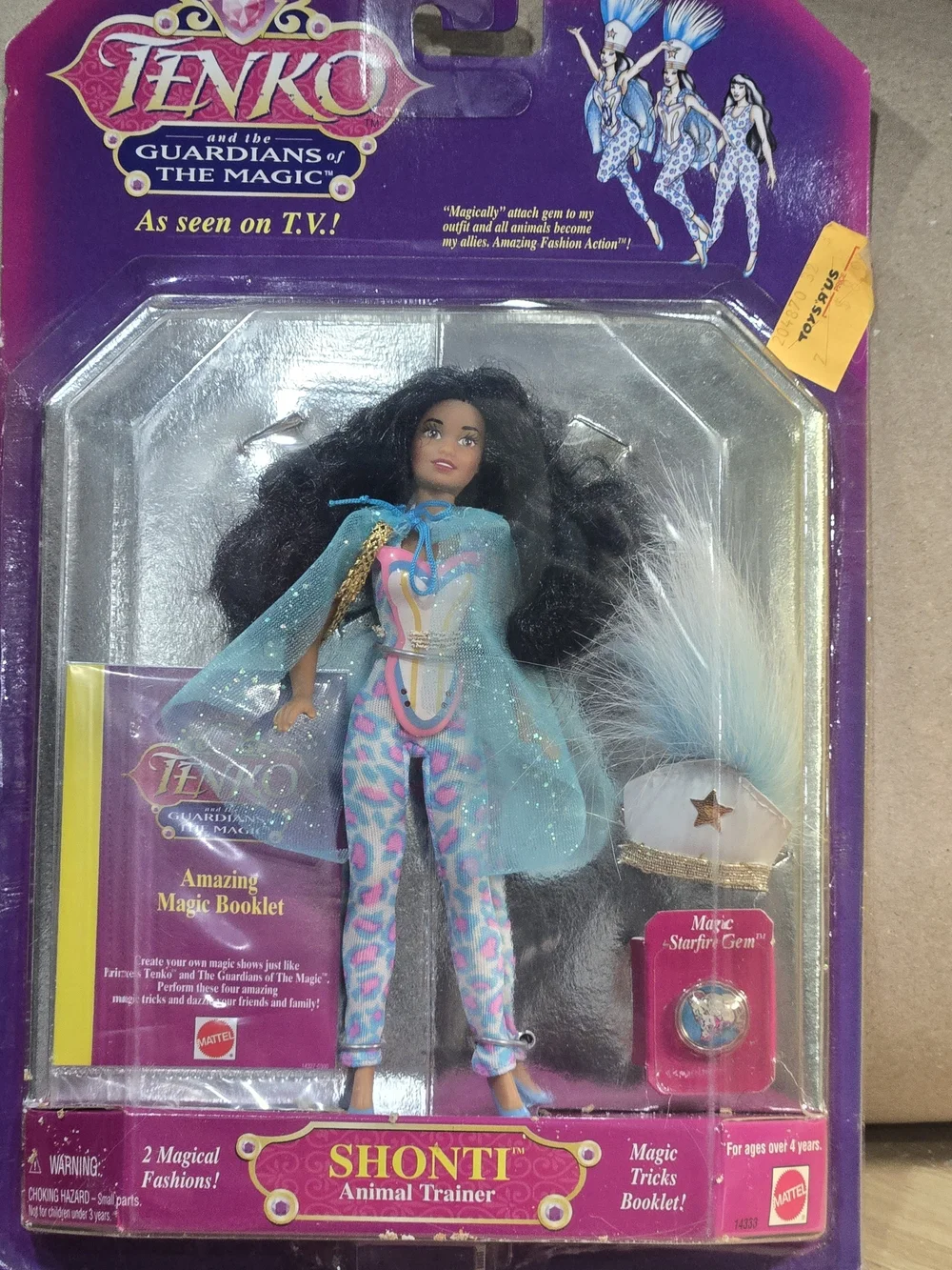 Vintage 1995 Mattel Tenko Guardians of the Magic Shonti Doll NIB